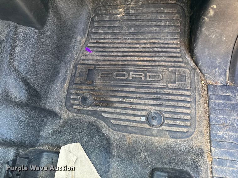 image for item EV5123 2021 Ford F350 Super Duty SuperCab utility bed pickup truck