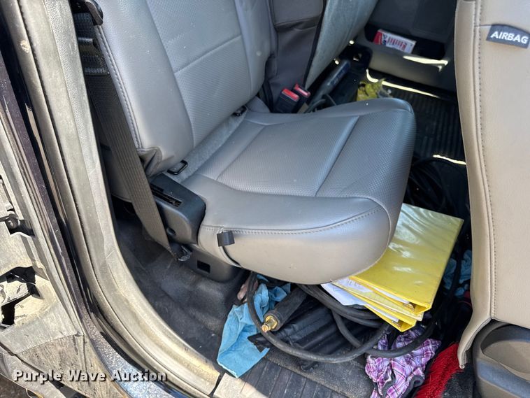 image for item EV5123 2021 Ford F350 Super Duty SuperCab utility bed pickup truck