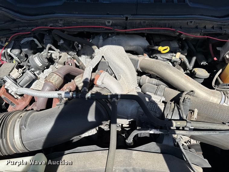 image for item EV5123 2021 Ford F350 Super Duty SuperCab utility bed pickup truck