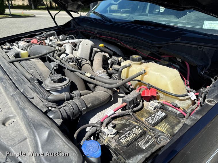 image for item EV5123 2021 Ford F350 Super Duty SuperCab utility bed pickup truck