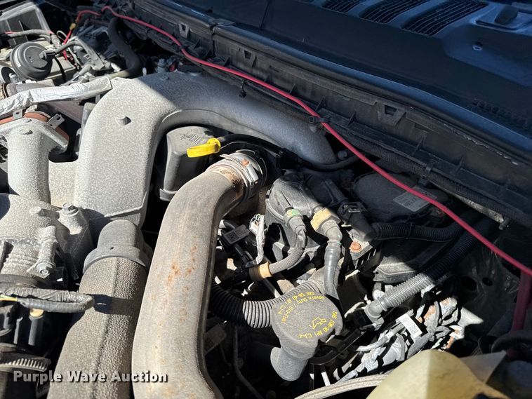 image for item EV5123 2021 Ford F350 Super Duty SuperCab utility bed pickup truck