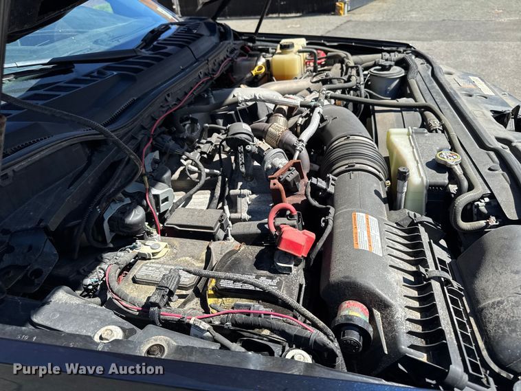 image for item EV5123 2021 Ford F350 Super Duty SuperCab utility bed pickup truck