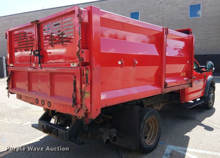 image for item EV5126 2018 Ford F550 dump truck