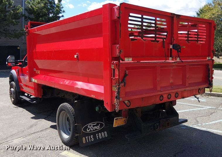 image for item EV5126 2018 Ford F550 dump truck