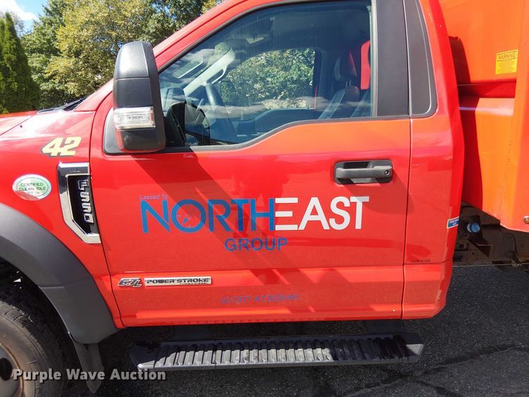 image for item EV5126 2018 Ford F550 dump truck