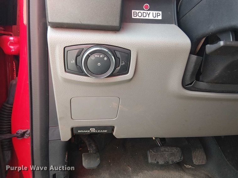 image for item EV5126 2018 Ford F550 dump truck