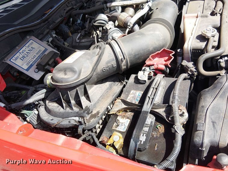 image for item EV5126 2018 Ford F550 dump truck