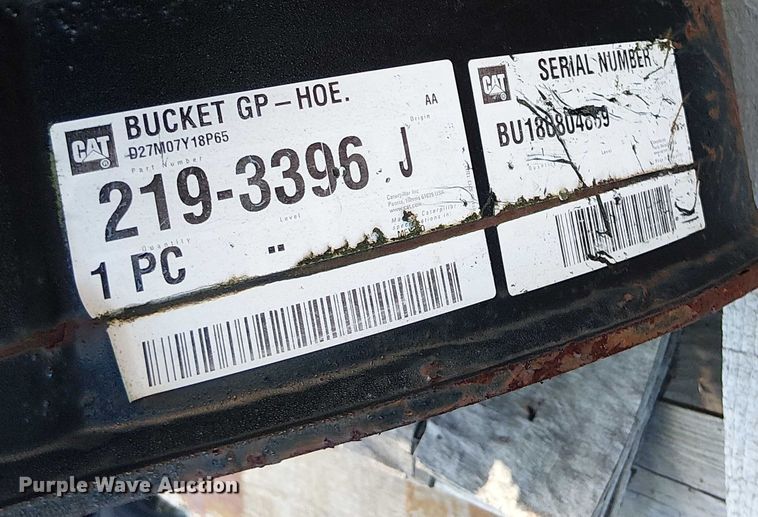 image for item EV5133 Caterpillar backhoe bucket