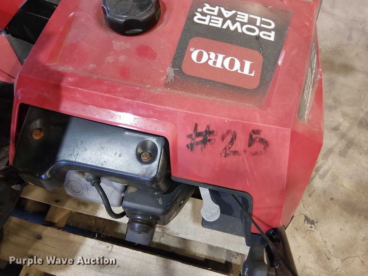 image for item EV5140 (3) Toro 518 ZR snow blowers