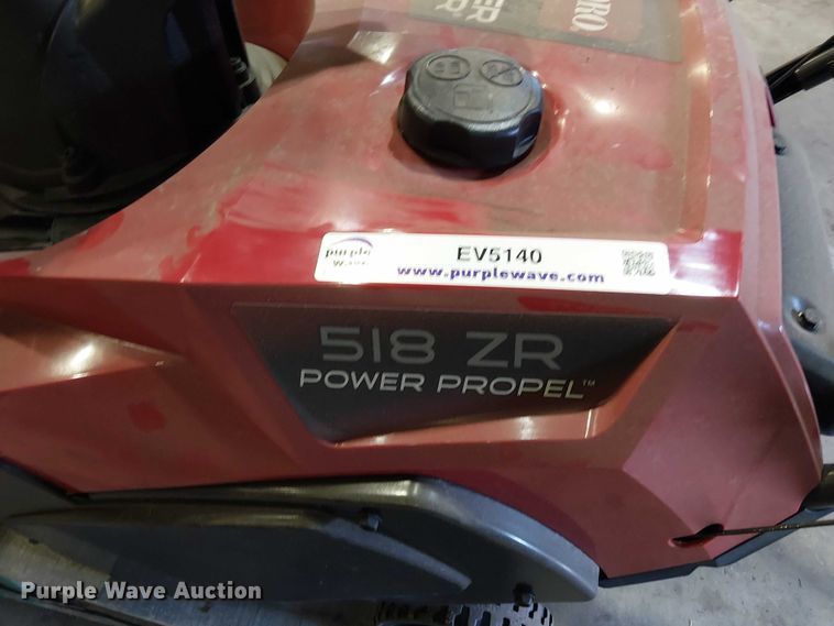 image for item EV5140 (3) Toro 518 ZR snow blowers