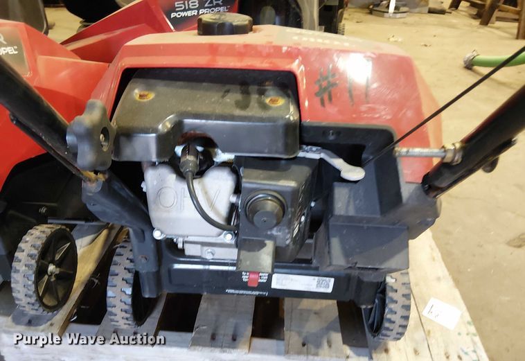 image for item EV5140 (3) Toro 518 ZR snow blowers