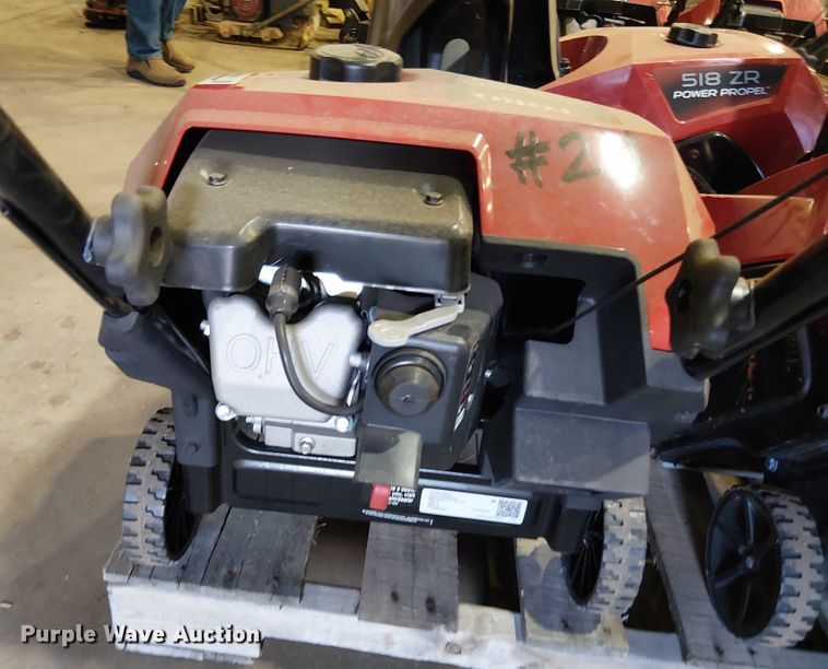 image for item EV5140 (3) Toro 518 ZR snow blowers