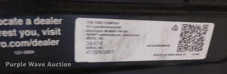 image for item EV5140 (3) Toro 518 ZR snow blowers