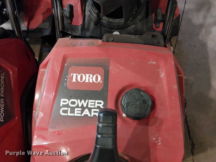 image for item EV5141 (4) Toro 518 ZR snow blower