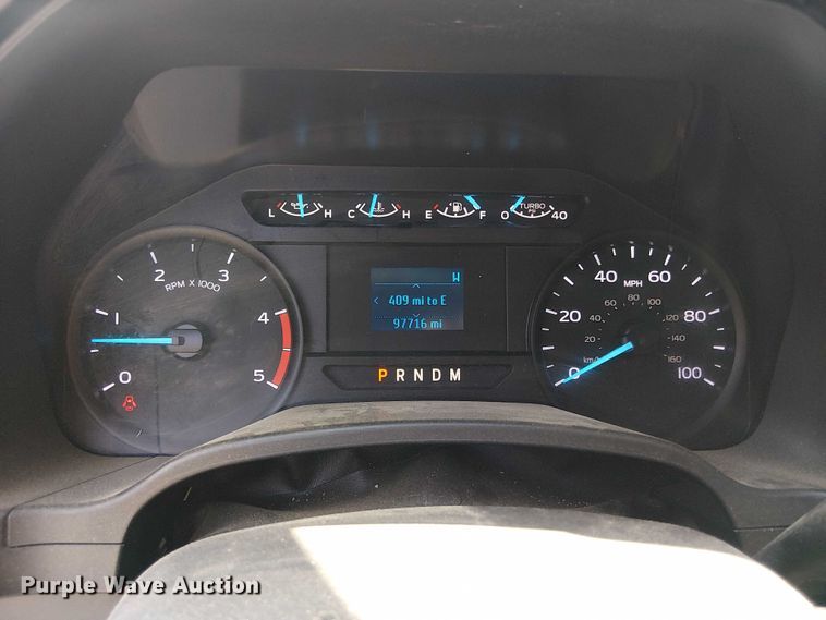 image for item EV5142 2021 Ford F350 Super Duty SuperCab utility bed pickup truck