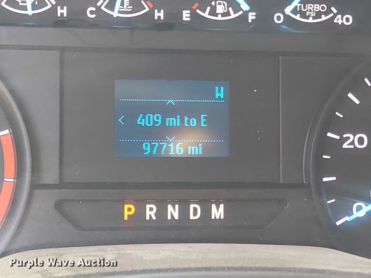 image for item EV5142 2021 Ford F350 Super Duty SuperCab utility bed pickup truck