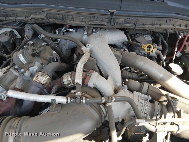 image for item EV5142 2021 Ford F350 Super Duty SuperCab utility bed pickup truck