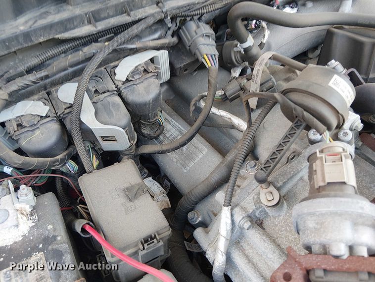 image for item EV5142 2021 Ford F350 Super Duty SuperCab utility bed pickup truck