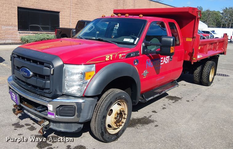 2016 Ford F550 Supercab Dump Truck VIN: 1FD0X5HT0GEB35107 Lot: 999315583