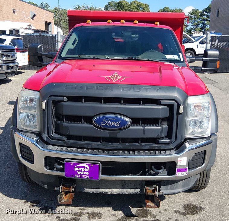 image for item EV5144 2016 Ford F550 Supercab dump truck