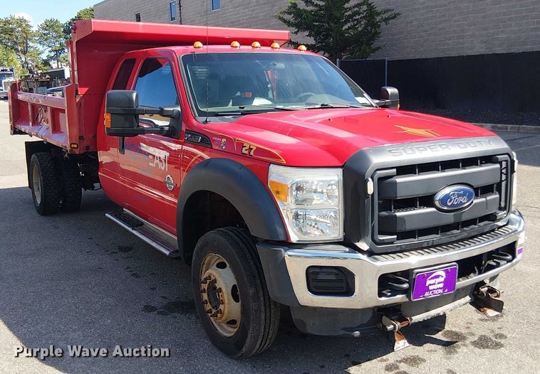 image for item EV5144 2016 Ford F550 Supercab dump truck