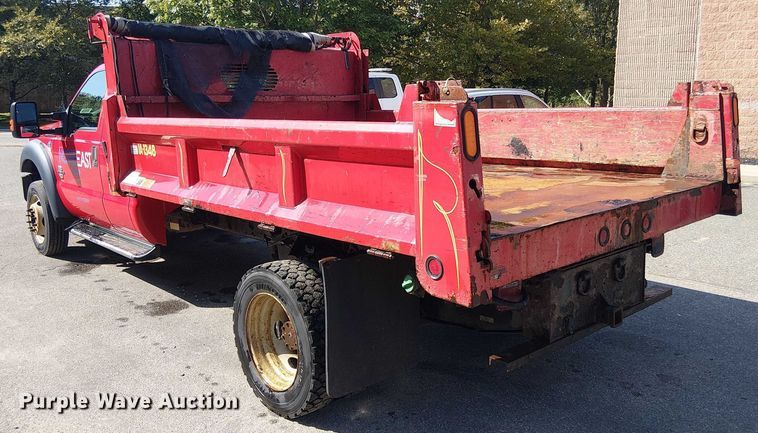 image for item EV5144 2016 Ford F550 Supercab dump truck
