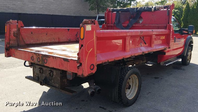 image for item EV5144 2016 Ford F550 Supercab dump truck