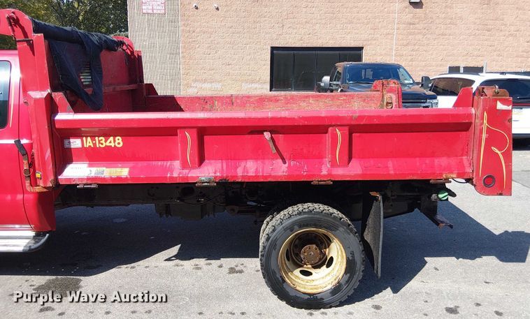 image for item EV5144 2016 Ford F550 Supercab dump truck