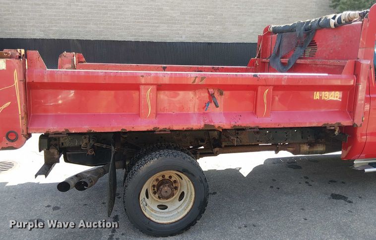 image for item EV5144 2016 Ford F550 Supercab dump truck