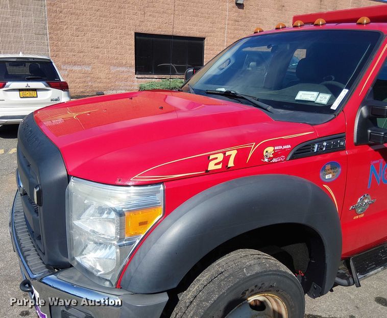 image for item EV5144 2016 Ford F550 Supercab dump truck