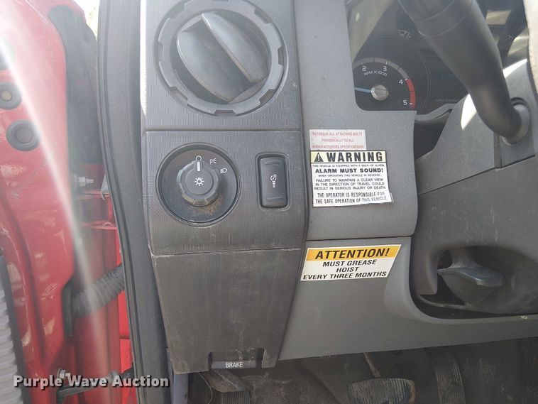 image for item EV5144 2016 Ford F550 Supercab dump truck