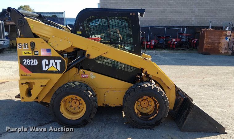 MINI CARGADOR SOBRE RUEDAS 2016 CATERPILLAR 262D