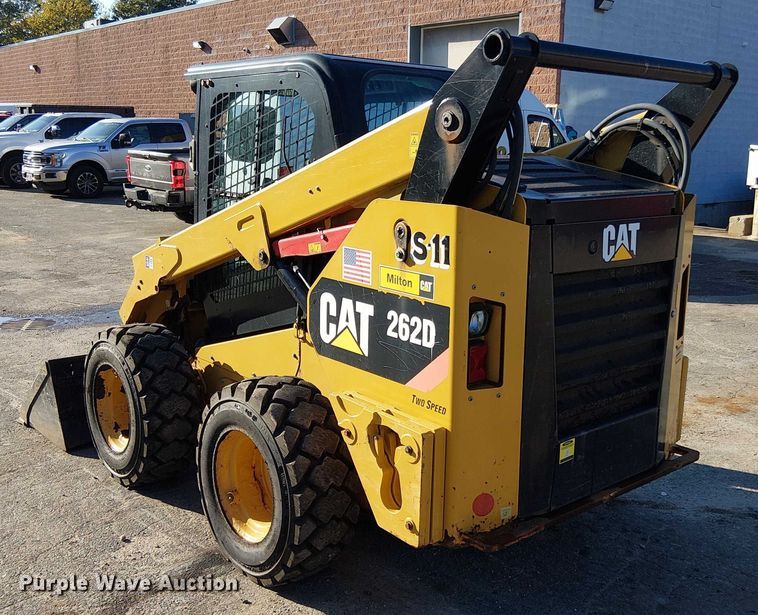 image for item EV5145 2016 Caterpillar 262D skid steer loader