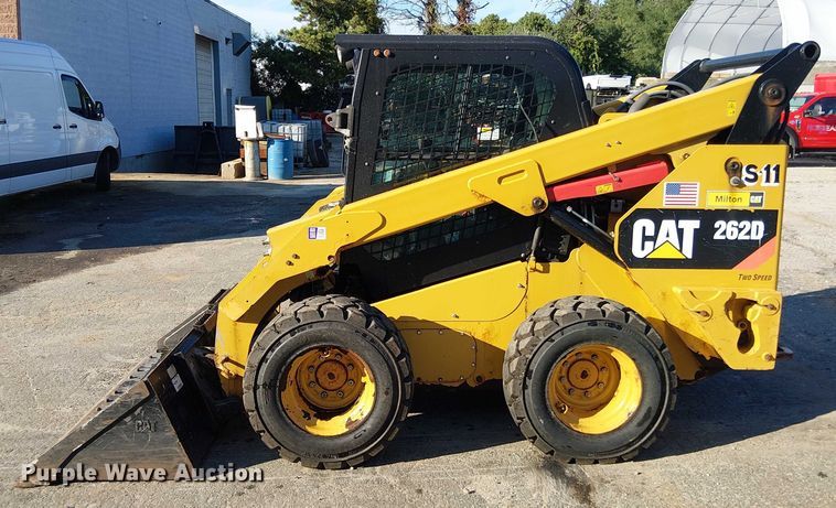 image for item EV5145 2016 Caterpillar 262D skid steer loader