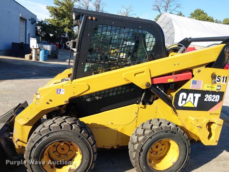 image for item EV5145 2016 Caterpillar 262D skid steer loader