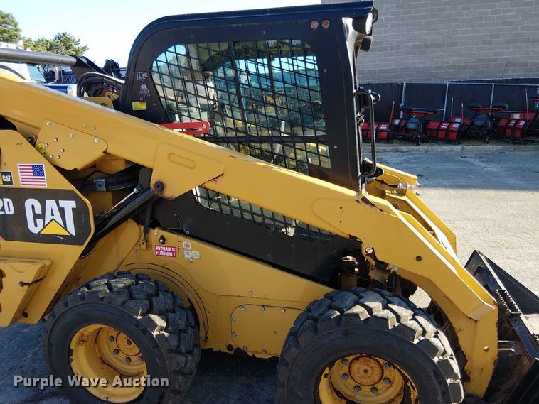 image for item EV5145 2016 Caterpillar 262D skid steer loader