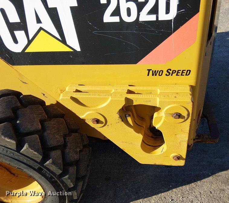 image for item EV5145 2016 Caterpillar 262D skid steer loader