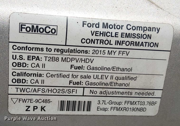 image for item EV5146 2015 Ford Transit van