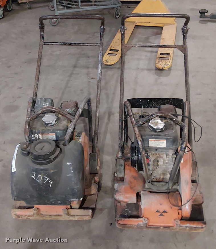 image for item EV5147 (2) plate compactors