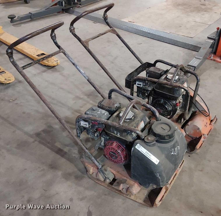 image for item EV5147 (2) plate compactors