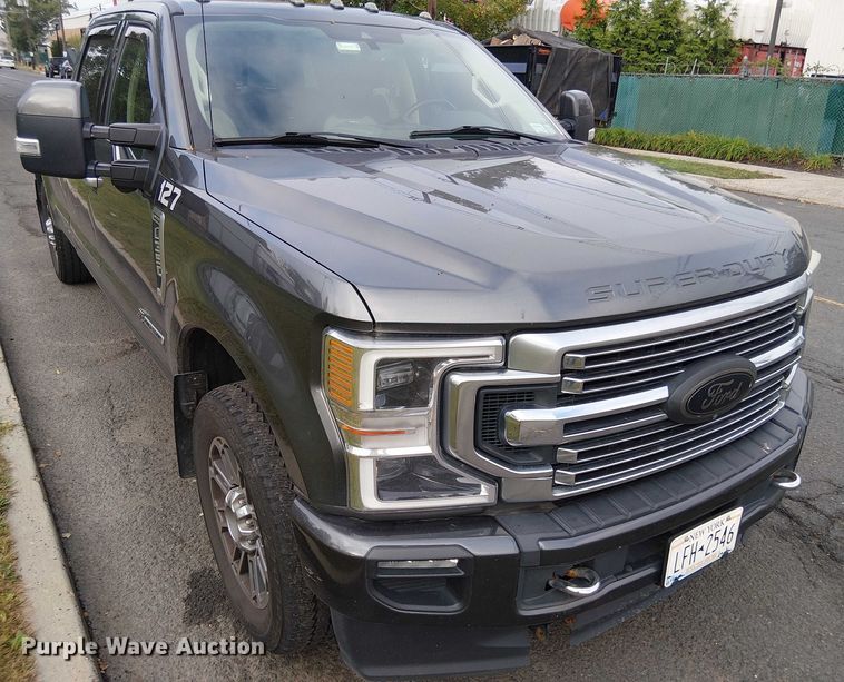 image for item EV5152 2020 Ford F350 Super Duty Crew Cab pickup truck