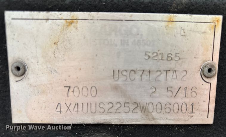 image for item EV5164 2002 U.S. Cargo enclosed cargo trailer