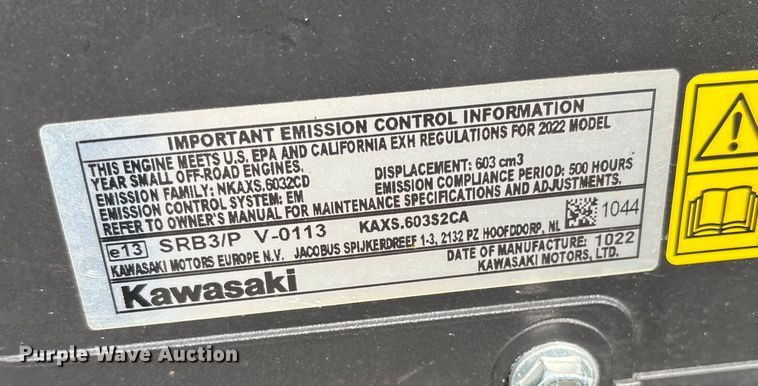 image for item EV5172 Toro Z Aerate ZTR lawn mower