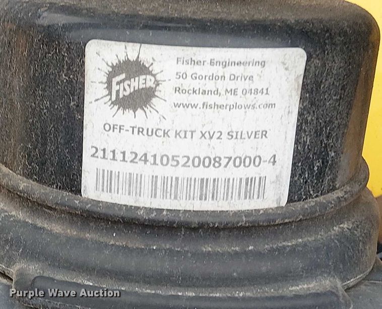 image for item EV5179 Fisher XV2 snow plow