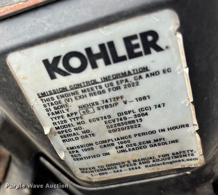 image for item EV5201 EXmark Lazer Z ZTR lawn mower