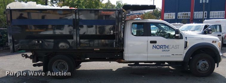image for item EV5208 2019 Ford F550 SuperCab dump truck