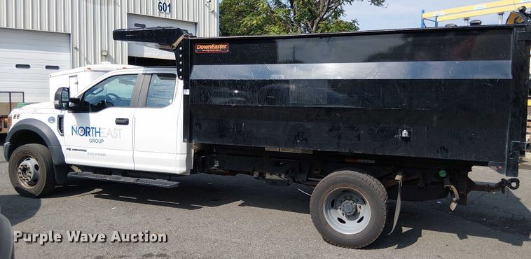 image for item EV5208 2019 Ford F550 SuperCab dump truck