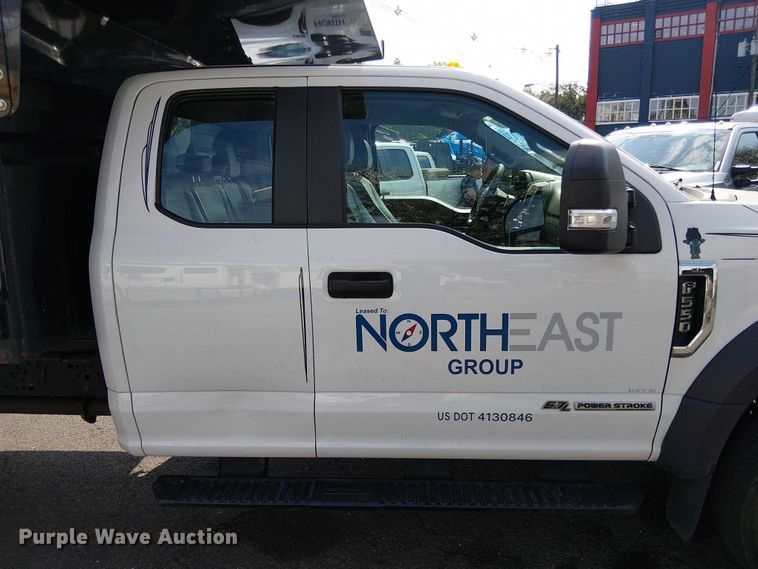 image for item EV5208 2019 Ford F550 SuperCab dump truck
