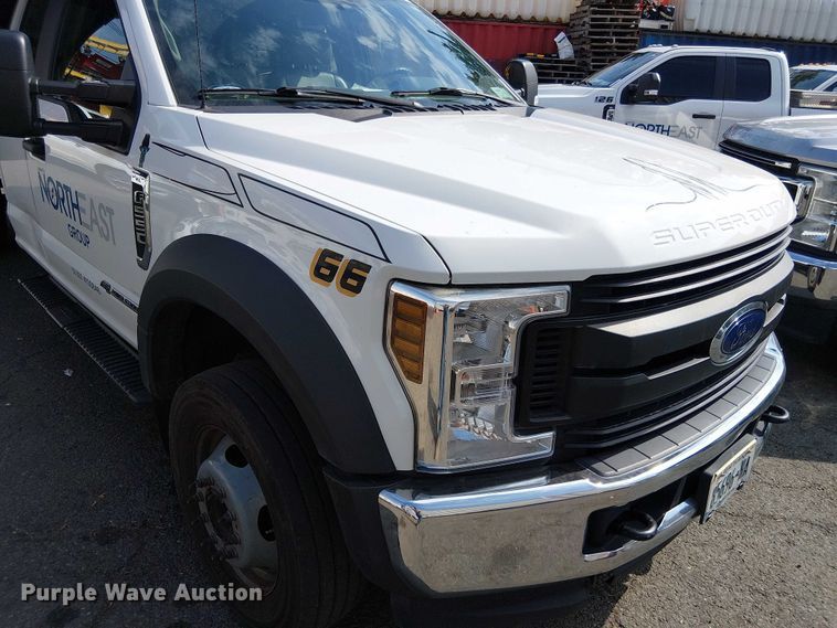 image for item EV5208 2019 Ford F550 SuperCab dump truck