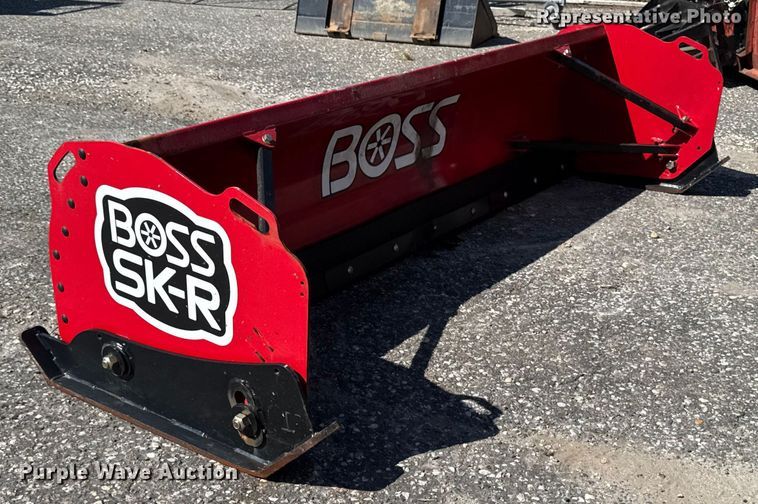 image for item EV5209 Boss skid steer snow pusher